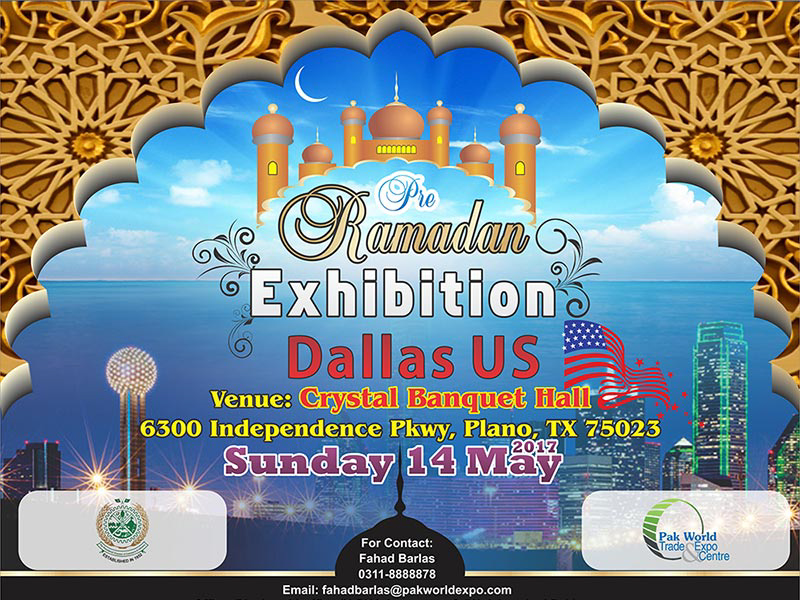 Pre Ramadan Exhibition, Dallas, USA-2017