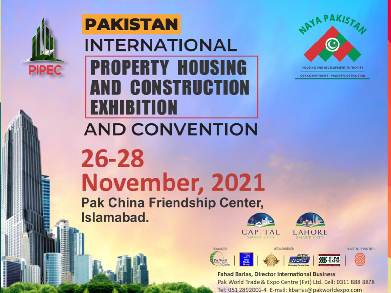 Pakistan International Property Housing Exhibition & Convention - Nov, 2021 