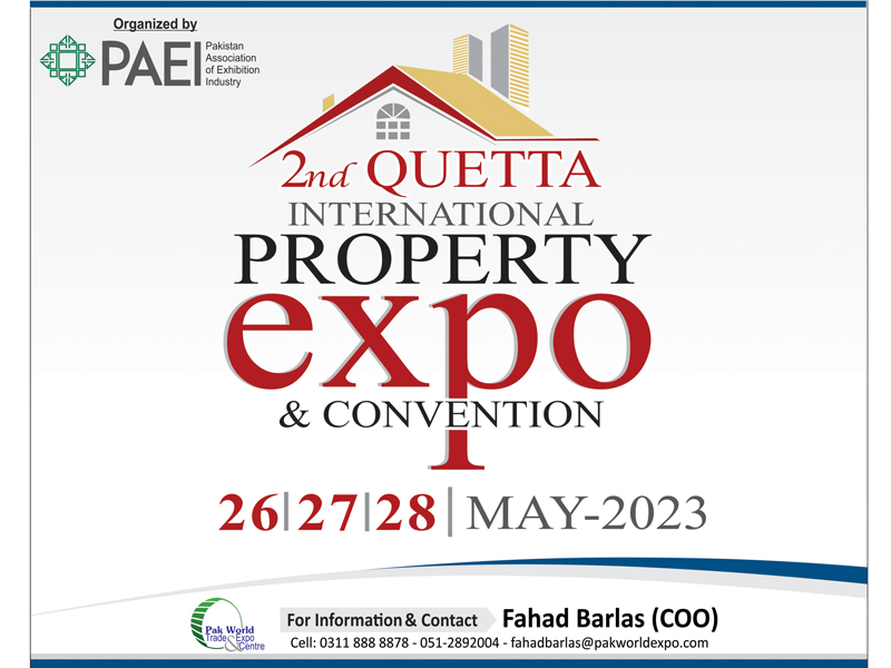 2nd Quetta International Property Expo, Pakistan - 2023